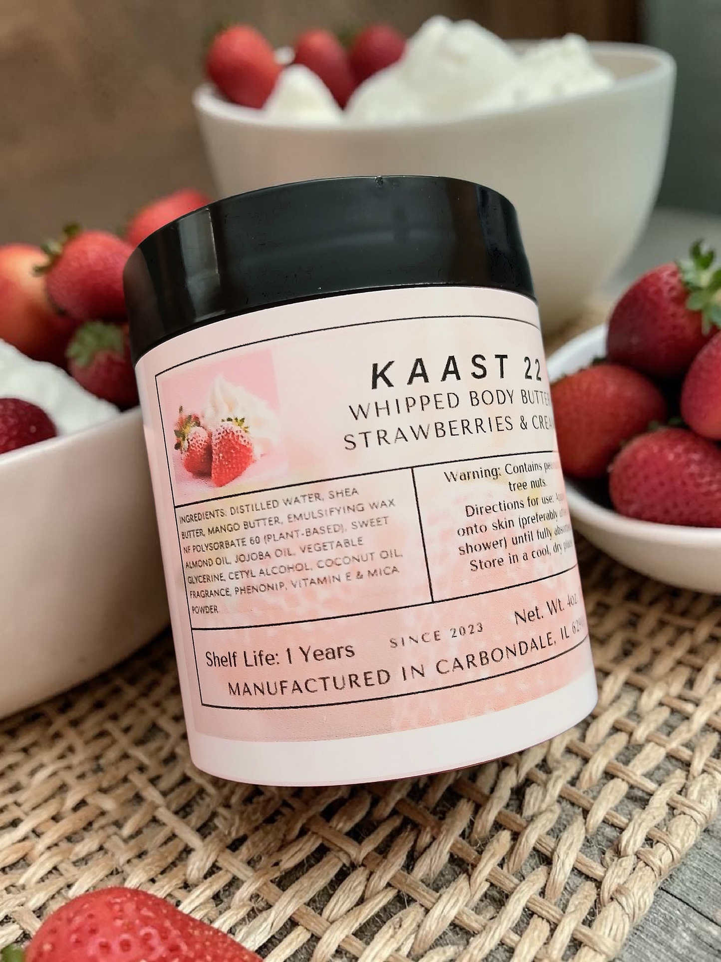 Strawberries & Cream Body Butter