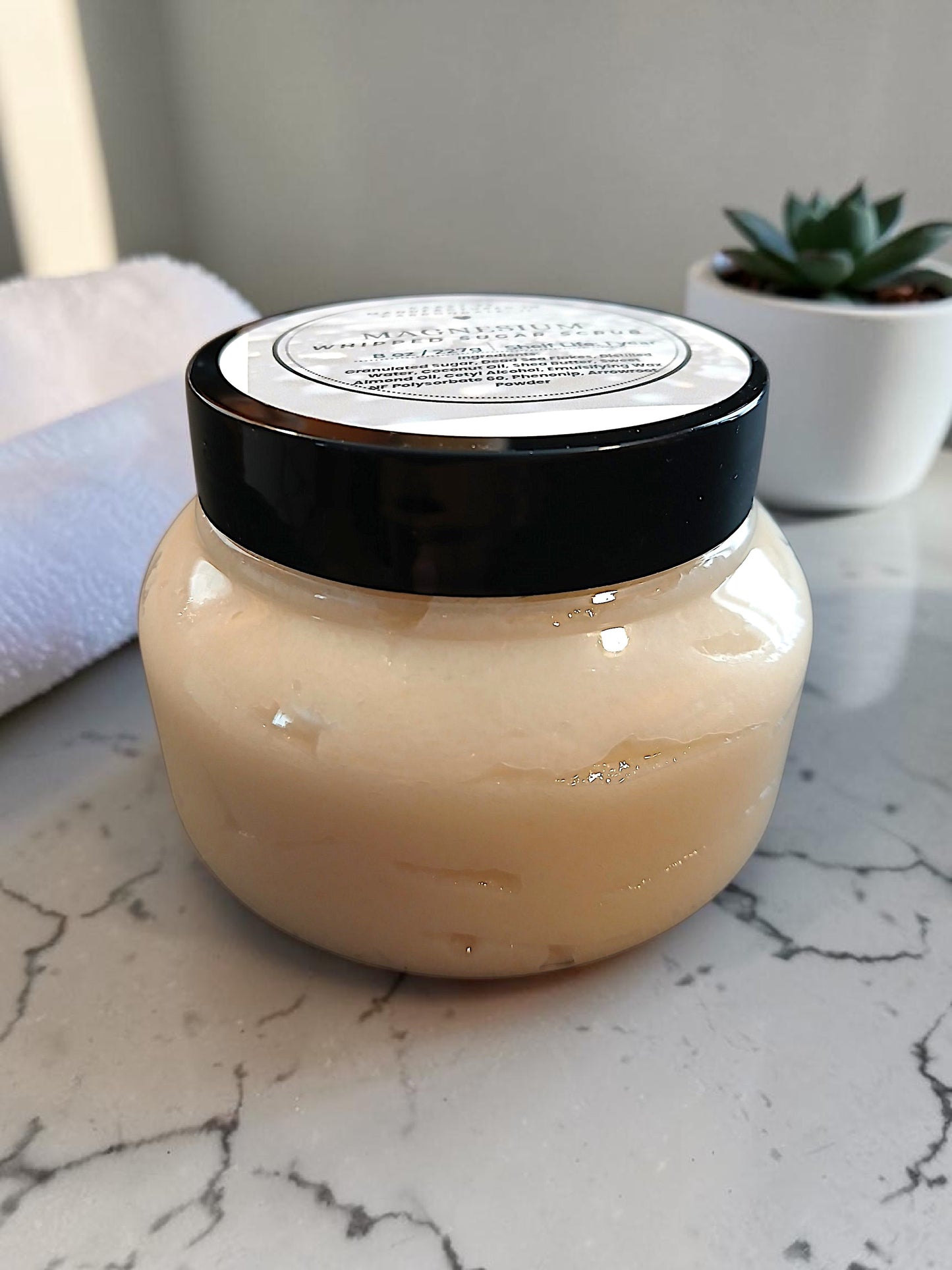 Magnesium Sugar Scrub